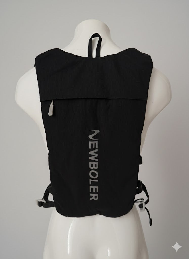 Gilet running / vélo + 2 flasques 500ml